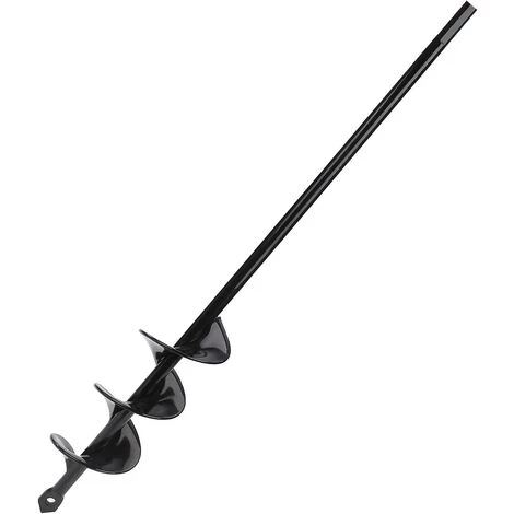 DECKON Mèche Jardin Tarière, Perceuse à Spirale, Outil De Plantation Pratique, Creuser Des Trous Cultiver En Profondeur, Foret Planteuse De Perçage à Arbre Hex Bulbe à Fleurs (Ø 46×370mm) 1 DECKON Mèche Jardin Tarière, Perceuse à Spirale, Outil De Plantation Pratique, Creuser Des Trous Cultiver En Profondeur, Foret Planteuse De Perçage à Arbre Hex Bulbe à Fleurs (Ø 46×370mm)