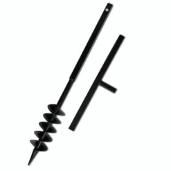 INLIFE Bêche Et Tarière Manuelle 100 Mm Avec Rallonge Mèche Tarière 13 M -Tarière motorisée Soldes 59849108 4