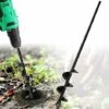 NAXUNNN Tariere Pour Perceuse,Foret Hélicoïdal De Jardinage,4×45cm