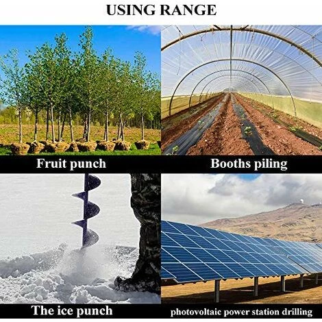 BENOBBY KIDS Mèche Jardin Tarière Ø80 Ø40 + Gants Bêche-Tarières De Jardinage Forets De Jardin En Spirale Mèche Thermique Outil De Plantation Pour Faire Trous Terre De Poteaux 4 BENOBBY KIDS Mèche Jardin Tarière Ø80 Ø40 + Gants Bêche-Tarières De Jardinage Forets De Jardin En Spirale Mèche Thermique Outil De Plantation Pour Faire Trous Terre De Poteaux – Image 4