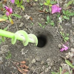 BAICCCF Mèche Pour Tarière Lot De 2 Forets De Tarière De Jardin Pour La Plantation 8cm X30 Cm Et 4 Cm X 22 Cm Foret En Spirale Robuste Tout-en-un Pour La Plantation De Plantes à Bulbe Foret Pour Perceuse Hexagonale 3/8" -Tarière motorisée Soldes 60740117 3