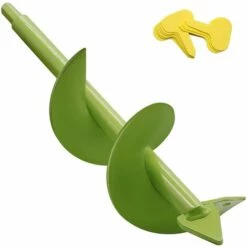 BAICCCF Mèche Pour Tarière 8 Cmx30 Cm Pour La Plantation D'un Arbre Solide Et D'un Foret Triangulaire Plus Solide Pour La Plantation De Plantes à Bulbe