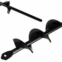 BAICCCF Mèche Pour Tarière Lot De 2 Forets De Tarière De Jardin Pour La Plantation 8 Cm X30 Cm Et 4cmx 22cm Foret En Spirale Robuste Tout-en-un Pour La Plantation De Plantes à Bulbe Foret Pour Perceuse Hexagonale 3/8" -Tarière motorisée Soldes 60740121 5