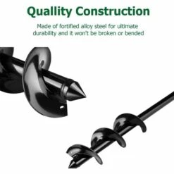 BAICCCF Mèche Pour Tarière 8 Cm X 30 Cm, Jardinière Rapide Pour Planter Des Bulbes De Fleurs Et De La Literie. -Tarière motorisée Soldes 60740491 5