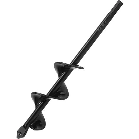 BAICCCF Mèche Pour Tarière 4 Cm X 22 Cm, Foret En Spirale De Jardin, Jardinière En Spirale Pour La Plantation, Tarière à Bulbe De Fleur Rapide Pour Perceuse à Entraînement Hexagonal De 3/8". 2 BAICCCF Mèche Pour Tarière 4 Cm X 22 Cm, Foret En Spirale De Jardin, Jardinière En Spirale Pour La Plantation, Tarière à Bulbe De Fleur Rapide Pour Perceuse à Entraînement Hexagonal De 3/8". – Image 2