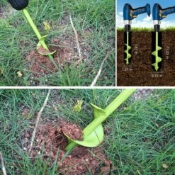 BAICCCF Mèche Pour Tarière, 2 PCS 8CMx30CM Et 4CMx22CM Foret En Spirale Pour Tarière De Jardin Pour Perceuse De Trou De Plantation, Tarière De Jardinière, Perceuse De Jardin Creusant Des Trous De Clôture - Tarière Pour Perceuse à Entraînement Hexagonal De 3/8". 8 BAICCCF Mèche Pour Tarière, 2 PCS 8CMx30CM Et 4CMx22CM Foret En Spirale Pour Tarière De Jardin Pour Perceuse De Trou De Plantation, Tarière De Jardinière, Perceuse De Jardin Creusant Des Trous De Clôture - Tarière Pour Perceuse à Entraînement Hexagonal De 3/8". -Tarière motorisée Soldes 60740625 4