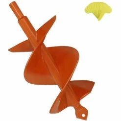 BAICCCF Mèche Pour Tarière 8 Cmx 18cm Pour La Plantation De Forets En Spirale à Double Lame à Arbre Solide Pour La Plantation De Plantes à Bulbe Et De Plantes à Massif Foret Pour Perceuse à Entraînement Hexagonal De 3/8"