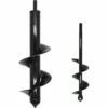BAICCCF Lot De 2 Mèche Pour Tarière 8 Cm X 30 Cm Et 4 Cm X 22 Cm Perceuse En Spirale Pour Planter Des Fleurs, Jardin, Tarière Hexagonale, Jeu De Tarière Pour Perceuse Hexagonale 3/8"