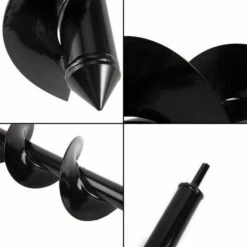 AOUGO 2 Pièces Mèche Jardin Tarière, Outil Creuser Trou Terre Gants Outil De Jardinage Pour Faire Trou Planter Des Arbres, Arbustes, Culture Profonde Fleurs Bulbes Miniatures, Ø 80+ Ø 40 Mm 8 AOUGO 2 Pièces Mèche Jardin Tarière, Outil Creuser Trou Terre Gants Outil De Jardinage Pour Faire Trou Planter Des Arbres, Arbustes, Culture Profonde Fleurs Bulbes Miniatures, Ø 80+ Ø 40 Mm -Tarière motorisée Soldes 60906927 4