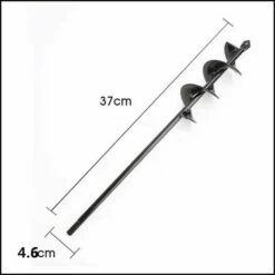 DONTODENT Foret Hélicoïdal De Jardinage - Pour Perceuse Sans Fil - Tige Solide - Idéal Pour Installer Des Plantes, Cultiver Et Creuser Des Trous