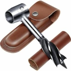 DONTODENT Vis Clé à Tarière à Main, Clé à Tarière à Main, Outil De Survie Outil De Survie, Mèche à Tarière En Bois Scotch Eye