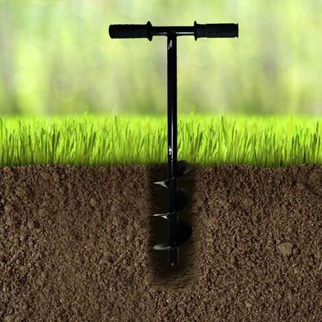 SINCèREETALI Perceuse à Tarière Manuelle Foret De Jardin Perceuse Au Sol 5 SINCèREETALI Perceuse à Tarière Manuelle Foret De Jardin Perceuse Au Sol – Image 5