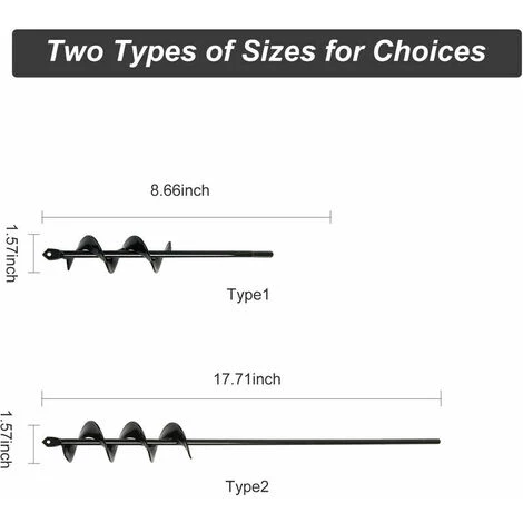 SINCèREETALI Foret Hélico?dal à Vis (diamètre 4cm X Longueur 22cm) 4 SINCèREETALI Foret Hélico?dal à Vis (diamètre 4cm X Longueur 22cm) – Image 4