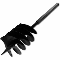 SUPERMARKET Bêche Et Tarière Manuelle 200 Mm Avec Rallonge 13 M Acier -Tarière motorisée Soldes 63671917 4