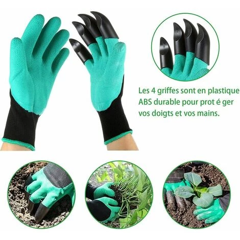 SINCèREETALI Foret De Jardin 2PCS ? 80mm × 300mm + ? 40mm × 220mm Tarière De Jardin En Spirale Avec Gants De Jardinage - Creusage Rapide De Trous - Outil De Plantation Pratique 4 SINCèREETALI Foret De Jardin 2PCS ? 80mm × 300mm + ? 40mm × 220mm Tarière De Jardin En Spirale Avec Gants De Jardinage - Creusage Rapide De Trous - Outil De Plantation Pratique – Image 4