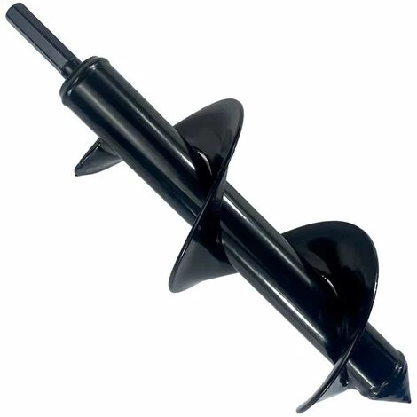 SINCèREETALI Foret De Tarière Pour La Plantation, 3,5" X 10" Foret De Tarière De Jardin Plantation De Fleurs Foret à Entraînement Hexagonal - Tarière De Plantation Pour Embouts Hexagonaux 1 SINCèREETALI Foret De Tarière Pour La Plantation, 3,5" X 10" Foret De Tarière De Jardin Plantation De Fleurs Foret à Entraînement Hexagonal - Tarière De Plantation Pour Embouts Hexagonaux