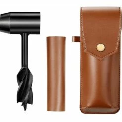 SINCèREETALI Ensembles De Forets à Tarière à Main Avec étui, Perceuse à Main Pour Le Travail Du Bois, Clé à Tarière à Main En Acier Robuste Pour La Construction D'abris De Camping En Plein Air