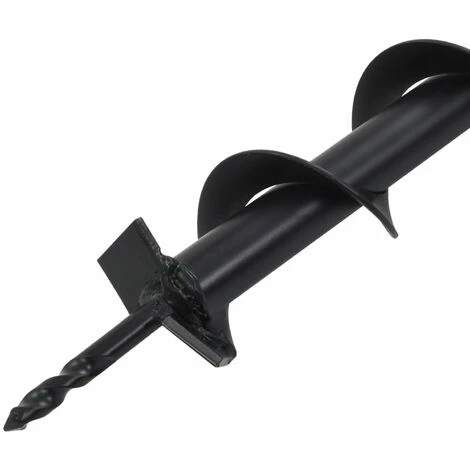 TANCYCO Foret à Tarière En Acier Robuste Noir 60 Mm 2 TANCYCO Foret à Tarière En Acier Robuste Noir 60 Mm – Image 2