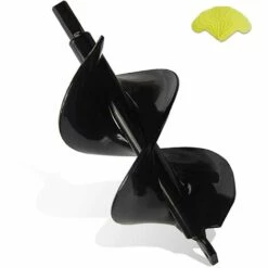 MEZHENG 8x18cm Jardin Foreuse, Tariere Thermique, Creuser Des Trous Cultiver En Profondeur, Outil De PlantationPratique Pour Fleur Planter Des Arbres Arbustes,Plantation De Bulbes,Outils De Jardinage.