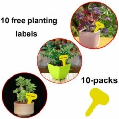 MEZHENG 8x18cm Jardin Foreuse, Tariere Thermique, Creuser Des Trous Cultiver En Profondeur, Outil De PlantationPratique Pour Fleur Planter Des Arbres Arbustes,Plantation De Bulbes,Outils De Jardinage. -Tarière motorisée Soldes 64488381 5