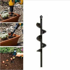 BDD Forets à Tarière Pour La Plantation De Forets à Tarière De Jardin 2 En 1 Ensemble (45cm) -Tarière motorisée Soldes 65375630 4