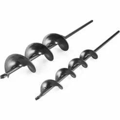 OSQI Forets à Tarière Pour La Plantation De Forets à Tarière De Jardin Forets à Tarière Pour Plantes De Jardin Pour Perceuse Hexagonale 3/8" 2 En 1 (45CM) -Tarière motorisée Soldes 65500923 4