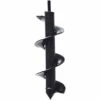 OSQI Remplacement Pour Essence Perceuse électrique Marteau Sol Tarière Foret Planteur Jardin Tarière Trou Pelle Tête Noir 5*22cm