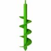 MERéTéET Jardin Foreuse, Tarière De Jardin Avec Tête En Spirale Robuste, Tige Hexagonale Acier Inoxydable, Tarière Pour Perceuse 10cm X 40cm, Outil De Plantation Pratique Pour Fleur Planter Des Arbres Arbustes