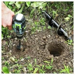 KAEJYIUT Mèche Jardin Tarière 2 Pièces, Forets De Jardin En Spirale, Outil De Plantation Pratique Pour Faire Rapidement Trou Et Planter Des Fleurs Arbres Arbustes 9 KAEJYIUT Mèche Jardin Tarière 2 Pièces, Forets De Jardin En Spirale, Outil De Plantation Pratique Pour Faire Rapidement Trou Et Planter Des Fleurs Arbres Arbustes -Tarière motorisée Soldes 65853838 5