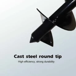 LIFCAUSAL Tarière De Sol De Jardin En Spirale -Tarière motorisée Soldes 65898992 4