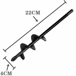 OSQI 2Pcs Perceuse De Jardin Perceuse De Jardin Hélicoïdale, Perceuse, Perceuse à Plantes, Perceuse De Jardin, Tournevis Sans Fil Perceuse à Plantes (22x4+30x8cm) 7 OSQI 2Pcs Perceuse De Jardin Perceuse De Jardin Hélicoïdale, Perceuse, Perceuse à Plantes, Perceuse De Jardin, Tournevis Sans Fil Perceuse à Plantes (22x4+30x8cm) -Tarière motorisée Soldes 65988411 3