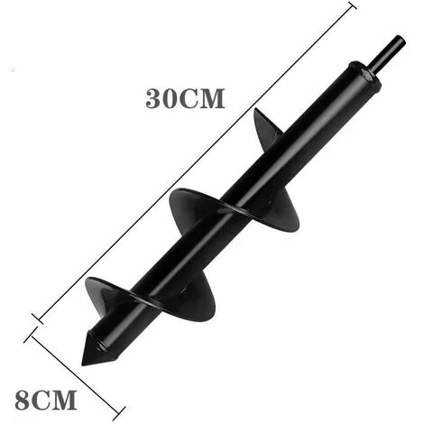 OSQI 2Pcs Perceuse De Jardin Perceuse De Jardin Hélicoïdale, Perceuse, Perceuse à Plantes, Perceuse De Jardin, Tournevis Sans Fil Perceuse à Plantes (22x4+30x8cm) 4 OSQI 2Pcs Perceuse De Jardin Perceuse De Jardin Hélicoïdale, Perceuse, Perceuse à Plantes, Perceuse De Jardin, Tournevis Sans Fil Perceuse à Plantes (22x4+30x8cm) – Image 4