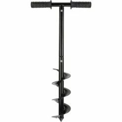 Cisea Ensemble De Forets Pour Tarière De Jardin, Perceuse Pour Tarière De Terre Avec Poignée Antidérapante Foret En Spirale Pour Tarière De Jardin