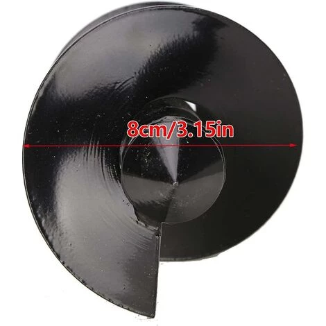 Cisea Tarière 8x30cm Pour Perceuse, Forets De Jardin En Spirale, Outil De Plantation Pour Faire Rapidement Des Trous Et Planter Des Arbustes à Fleurs 3 Cisea Tarière 8x30cm Pour Perceuse, Forets De Jardin En Spirale, Outil De Plantation Pour Faire Rapidement Des Trous Et Planter Des Arbustes à Fleurs – Image 3