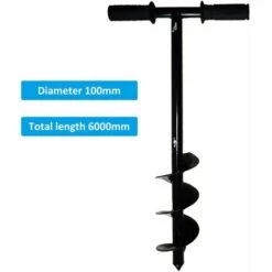 LIFCAUSAL Foret De Jardin Manuel Digger Post Ground Auger Portable Pour La Plantation -Tarière motorisée Soldes 66806561 4