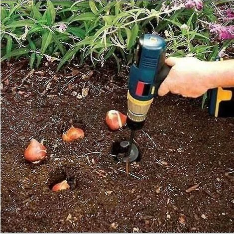 ZHUOXUAN 4 Tailles Jardin Tarière Foret Outil Spirale Trou Pelle Sol Perceuse Terre Perceuse 4 ZHUOXUAN 4 Tailles Jardin Tarière Foret Outil Spirale Trou Pelle Sol Perceuse Terre Perceuse – Image 4