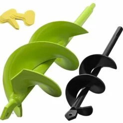 ZOLGINAH Tariere Jardin Perceuse 8x30cm Et 4x22cm Perceuse Jardinage Foret Spirale Pour Perceuse Tariere Perceuse Tarriere Jardin Perceuse Pour Jardin Tarriere De Jardin Pour Perceuse Foret De Tarriere Foret
