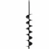 Cisea Tariere Perceuse En Acier 8x60cm Foret Spirale De Jardinage Outillage De Jardin Pour Creuser Des Trous Et Cultiver En Profondeur
