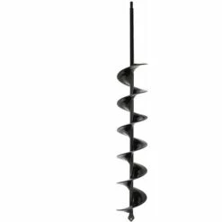 Cisea Tariere Perceuse En Acier 8x60cm Foret Spirale De Jardinage Outillage De Jardin Pour Creuser Des Trous Et Cultiver En Profondeur