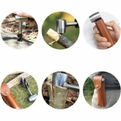 ENLENK Perceuse à Main Pour Le Travail Du Bois Cle A Vis Manuelle Bushcraft Perceuse à Tarière Manuelle Foret à Bois Perforateur Foret à Main Polyvalente Pour Extérieur Camping Bushcraft -Tarière motorisée Soldes 67678720 4