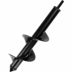 ENLENK Mèche Jardin Tarière, Perceuse à Spirale, Outil De Plantation Pratique, Creuser Des Trous Cultiver En Profondeur, Foret Planteuse De Perçage à Arbre Hex Bulbe à Fleurs (Ø 80×300mm)