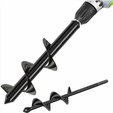 ECHOO Mèche Jardin Tarière 80 Et 40 Mm 2 Pièces, Forets De Jardin En Spirale, Outil De Plantation Pratique Pour Faire Rapidement Trou Et Planter Des Fleurs Arbres Arbustes. 1 ECHOO Mèche Jardin Tarière 80 Et 40 Mm 2 Pièces, Forets De Jardin En Spirale, Outil De Plantation Pratique Pour Faire Rapidement Trou Et Planter Des Fleurs Arbres Arbustes.