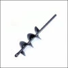 YIENJAOY AGILITY Mèche Jardin Tarière 1 Pièces, Forets De Jardin En Spirale, Outil De Plantation Pratique Pour Faire Rapidement Trou Et Planter Des Fleurs Arbres Arbustes-5*22cm
