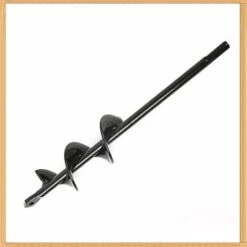 YIENJAOY AGILITY Mèche Jardin Tarière 1 Pièces, Forets De Jardin En Spirale, Outil De Plantation Pratique Pour Faire Rapidement Trou Et Planter Des Fleurs Arbres Arbustes-4*22cm