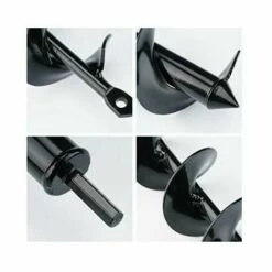 QERSTA (5x75cm) Jardin Auger Foret Jardin Post Hole Digger Avec Non-Slip Hex Entraînement Usine Fleur Ampoule Spirale Bedding Mèche Cultivateur Du Sol à La Main 7 QERSTA (5x75cm) Jardin Auger Foret Jardin Post Hole Digger Avec Non-Slip Hex Entraînement Usine Fleur Ampoule Spirale Bedding Mèche Cultivateur Du Sol à La Main -Tarière motorisée Soldes 67962681 4