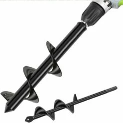 4 * 22 Cm + 8 * 30 Cm Foret Hélicoïdal Pour Plantes Scarificateur En Spirale Mèche De Jardin En Spirale, Outil De Plantation Pratique HANBING